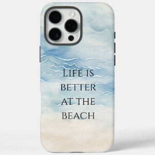 Funda iPhone 16 Pro Max Playa Oceánica Costera