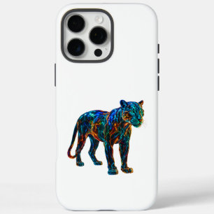 Funda iPhone 16 Pro Max Poderoso arte pantero