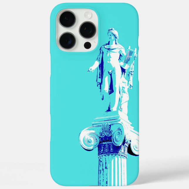 Funda iPhone 16 Pro Max Pop Art Apollo Ancient Greek Sculpture  (Reverso )
