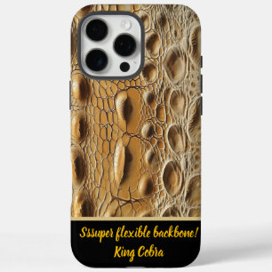 Funda iPhone 16 Pro Max Primer plano de la intrincada textura de piel de s