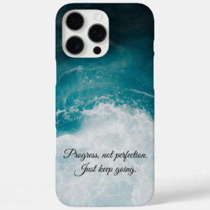 Funda iPhone 16 Pro Max Progreso, no perfección. Sigue adelante.