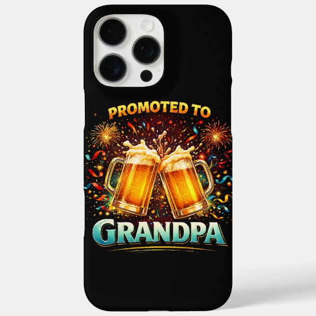 Funda iPhone 16 Pro Max Promoted To Grandpa Future (Reverso )
