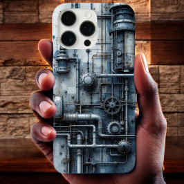 Funda iPhone 16 Pro Max Protección de tuberías industriales
