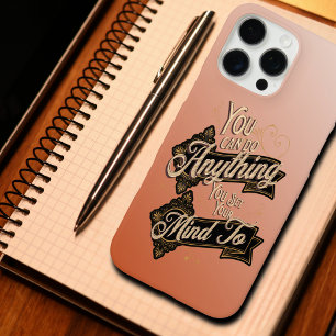 Funda iPhone 16 Pro Max Puedes Hacer Cualquier Cita De Terracotta Rosa