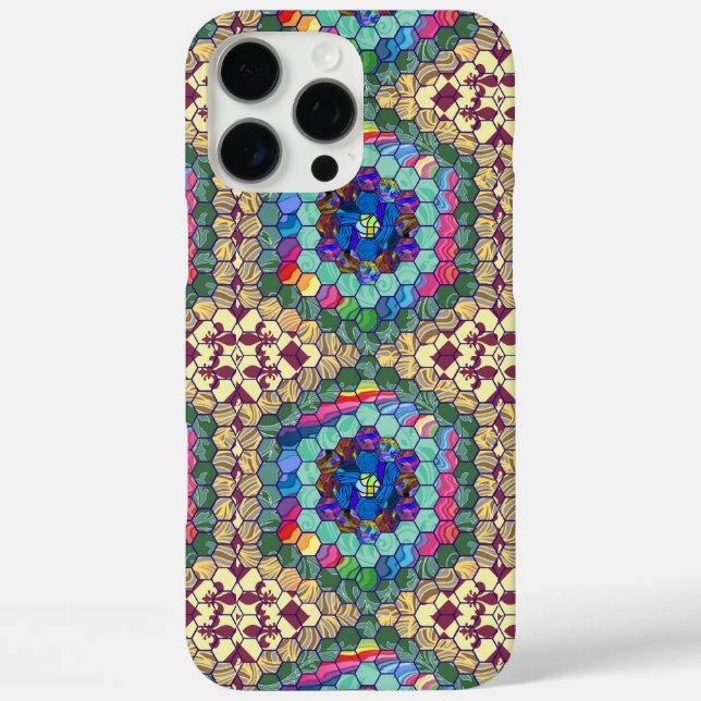 Funda iPhone 16 Pro Max Quilt casero (Reverso )