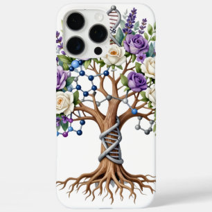 Funda iPhone 16 Pro Max Química y Biología de la Flora del Árbol Molecular