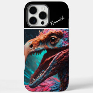 Funda iPhone 16 Pro Max Raptor Feline-Feathered Predator