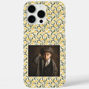Funda iPhone 16 Pro Max Recuerdo minimalista de aniversario Flor Tulipán P