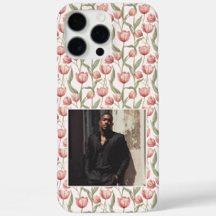 Funda iPhone 16 Pro Max Regalo de chicas lindas Flor de Tulipán Foto 