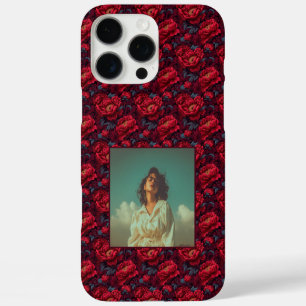 Funda iPhone 16 Pro Max Regalo de madre trendy peonías foto