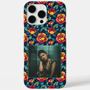 Funda iPhone 16 Pro Max Regalo de recién casados trendy rosa floral person