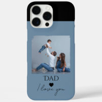 Regalo del Día del Padre con foto y papá, te amo