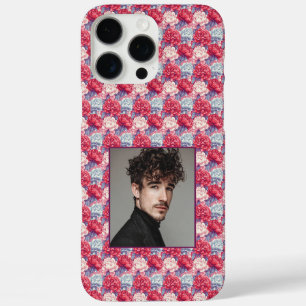 Funda iPhone 16 Pro Max Regalo Minimalista De San Valentín Peonías Floral