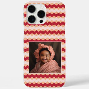 Funda iPhone 16 Pro Max Regalos artísticos de Navidad para novio Chevron