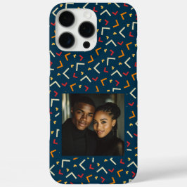 Funda iPhone 16 Pro Max Regalos Clásicos de Agradecimiento Patrón Memphis 