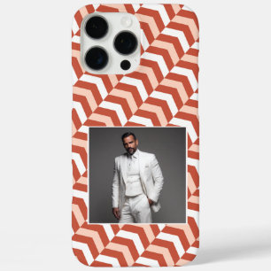 Funda iPhone 16 Pro Max Regalos de cumpleaños elegantes para él Motivo geo