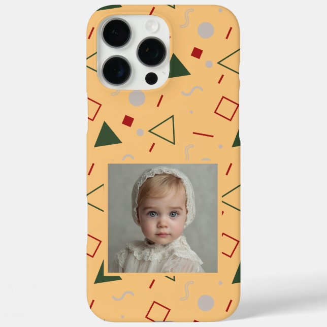 Funda iPhone 16 Pro Max Regalos de cumpleaños elegantes para ella patrón d (Reverso )