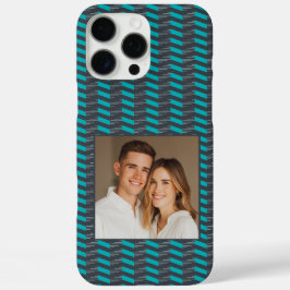 Funda iPhone 16 Pro Max Regalos de graduación chic con patrón de Chevron 