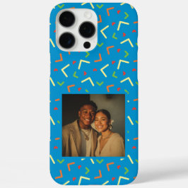 Funda iPhone 16 Pro Max Regalos de graduación con estilo Memphis 
