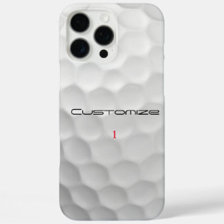 Funda iPhone 16 Pro Max Regalos de Pelotas de Golf Personalizadas Serie de