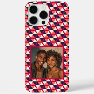 Funda iPhone 16 Pro Max Regalos de simpatía elegantes con patrón de panal
