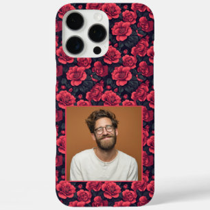 Funda iPhone 16 Pro Max Regalos del Día de las Madres Coloridas Rosa Flora