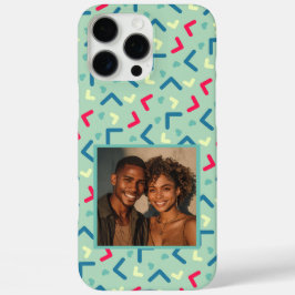 Funda iPhone 16 Pro Max Regalos del día del padre hermoso Memphis Print 