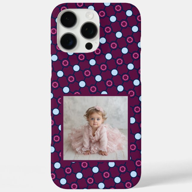 Funda iPhone 16 Pro Max Regalos Elegantes para Despedida de Soltera Patrón (Reverso )