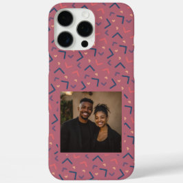 Funda iPhone 16 Pro Max Regalos Elegantes Para Mujeres Patrón Memphis