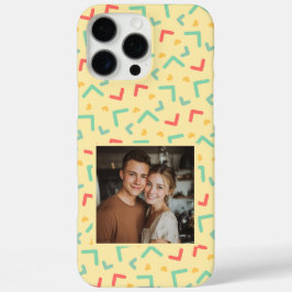 Funda iPhone 16 Pro Max Regalos únicos para mejores amigos Memphis Print 