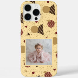 Funda iPhone 16 Pro Max Regalos únicos para papá patrón de Memphis