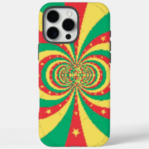 Funda iPhone 16 Pro Max République du Cameroun, estrella de cinco puntas