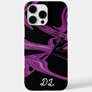 Funda iPhone 16 Pro Max Resumen único Pintura de aceite líquido marcado