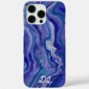 Funda iPhone 16 Pro Max Resumen único Pintura de aceite líquido marcado