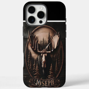Funda iPhone 16 Pro Max Retrato móvil tallado