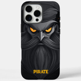 Funda iPhone 16 Pro Max Retrato pirata gruñón