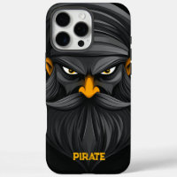 Retrato pirata gruñón