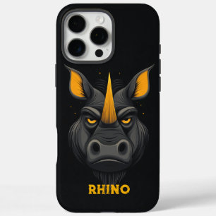 Funda iPhone 16 Pro Max Rhino negro furioso