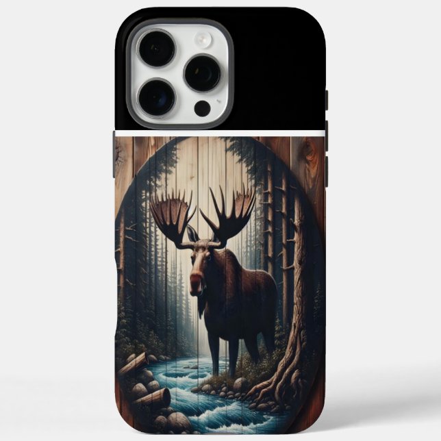 Funda iPhone 16 Pro Max Río Bull Moose (Reverso)