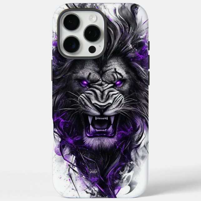 Funda iPhone 16 Pro Max Roar of the Shadow King (Reverso)