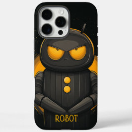 Funda iPhone 16 Pro Max Robot gruñón personalizado