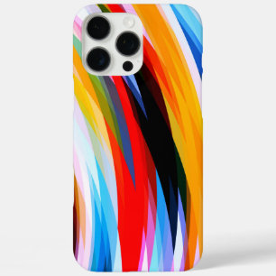 Funda iPhone 16 Pro Max Rojo azul amarillo negro