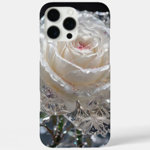 Funda iPhone 16 Pro Max Rosa de cristal de vidrio