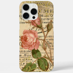 Funda iPhone 16 Pro Max Rosas Francesas Antiguas