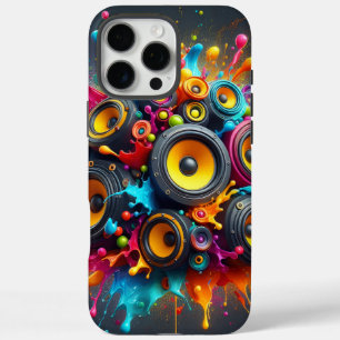 Funda iPhone 16 Pro Max Salpicadura de altavoces