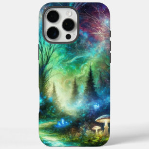 Funda iPhone 16 Pro Max Sendero del Bosque Encantado Hongos Brillantes Cie