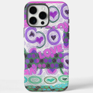 Funda iPhone 16 Pro Max sentimiento sentimental del corazón adorable