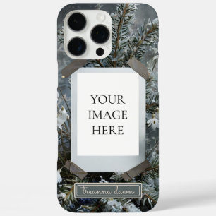 Funda iPhone 16 Pro Max Serenidad con copo de nieve