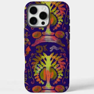 Funda iPhone 16 Pro Max Simetría simétrica psicodélica arte abstracto