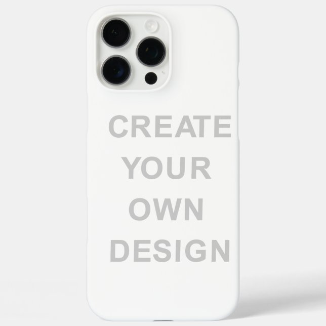 Funda iPhone 16 Pro Max Simplemente - Crea lo Tuyo (Reverso )